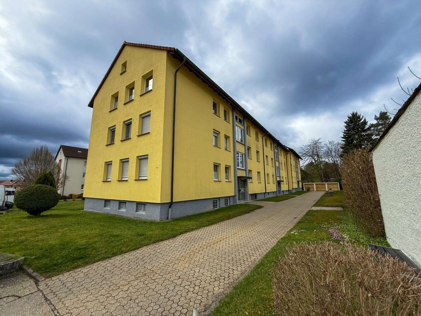 Die Wohnanlage