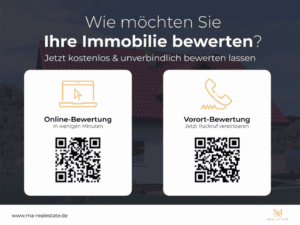 jetzt Ihre Immobilie bewerten