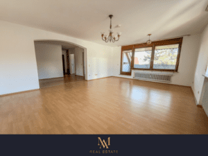 Der helle und offene Wohnbereich