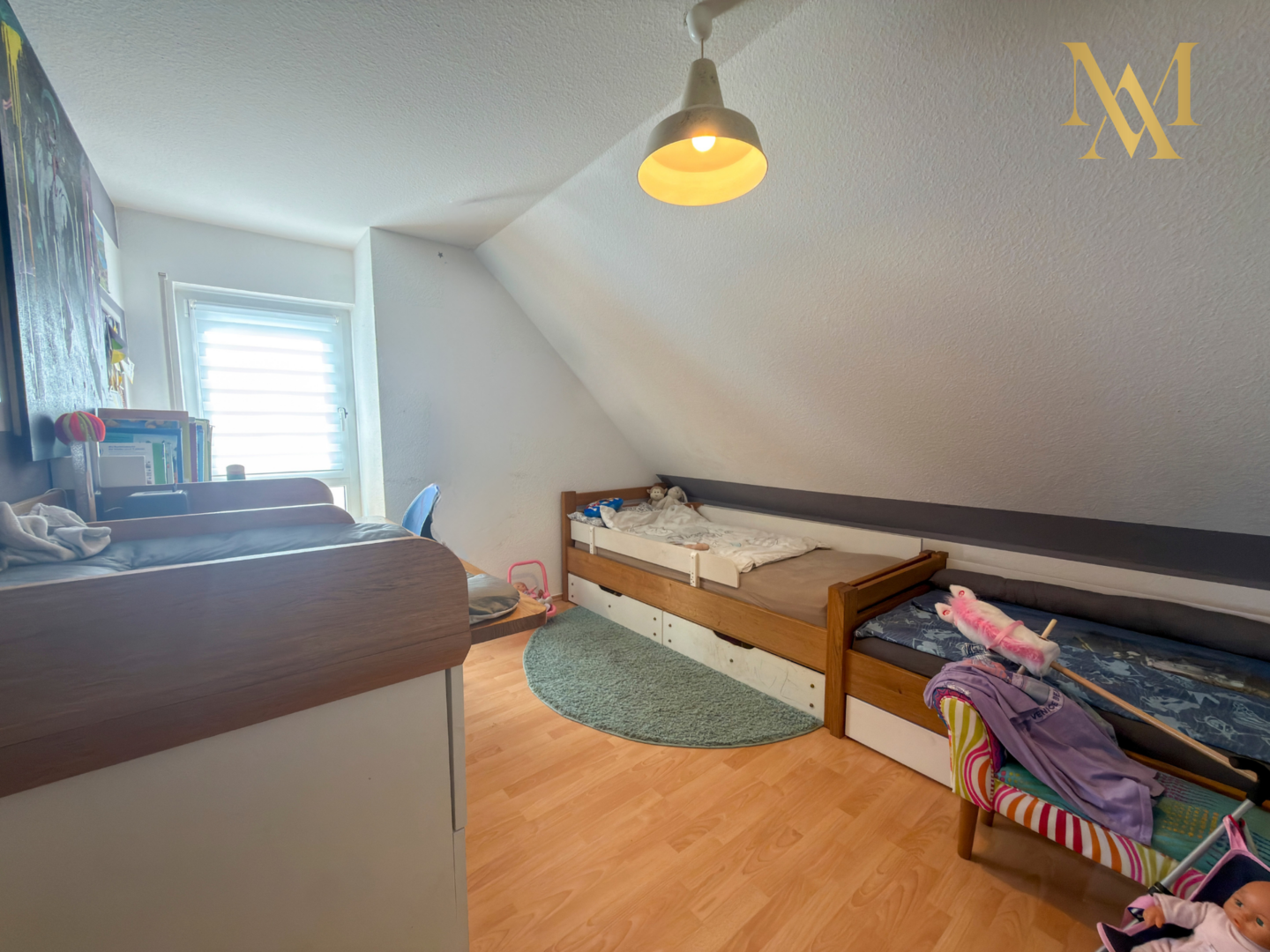 Das helle Kinderzimmer