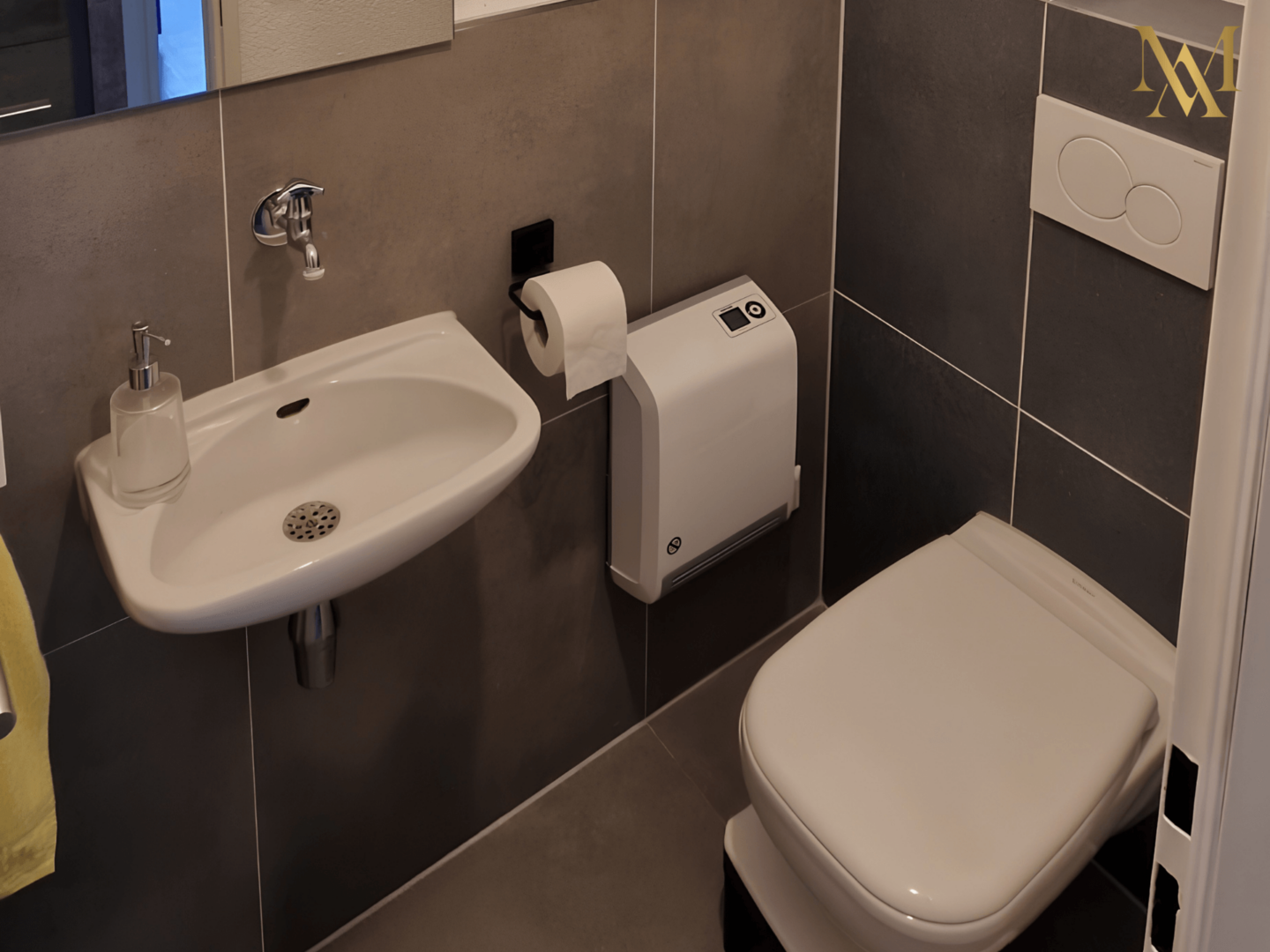 Modernes Gäste-WC