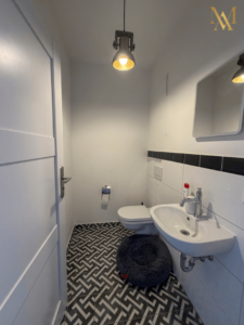 Das helle Gäste-WC