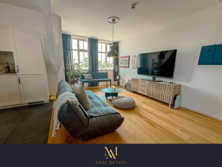 Das helle und offene Wohnzimmer